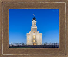Load image into Gallery viewer, Cedar City Temple Blue Hour
