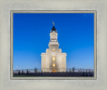 Load image into Gallery viewer, Cedar City Temple Blue Hour
