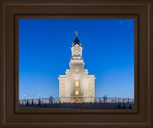 Load image into Gallery viewer, Cedar City Temple Blue Hour
