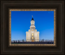 Load image into Gallery viewer, Cedar City Temple Blue Hour
