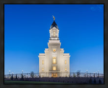 Load image into Gallery viewer, Cedar City Temple Blue Hour
