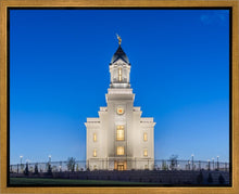 Load image into Gallery viewer, Cedar City Temple Blue Hour
