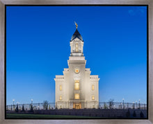 Load image into Gallery viewer, Cedar City Temple Blue Hour
