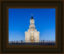 Load image into Gallery viewer, Cedar City Temple Blue Hour
