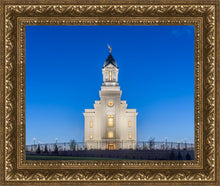 Load image into Gallery viewer, Cedar City Temple Blue Hour
