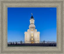 Load image into Gallery viewer, Cedar City Temple Blue Hour
