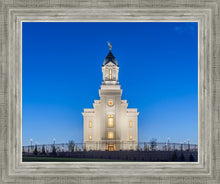 Load image into Gallery viewer, Cedar City Temple Blue Hour
