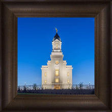 Load image into Gallery viewer, Cedar City Temple Blue Hour
