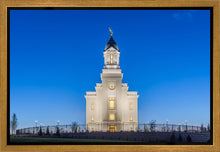 Load image into Gallery viewer, Cedar City Temple Blue Hour
