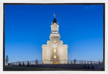 Load image into Gallery viewer, Cedar City Temple Blue Hour
