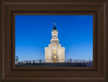 Load image into Gallery viewer, Cedar City Temple Blue Hour
