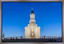 Load image into Gallery viewer, Cedar City Temple Blue Hour

