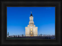 Load image into Gallery viewer, Cedar City Temple Blue Hour
