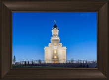 Load image into Gallery viewer, Cedar City Temple Blue Hour
