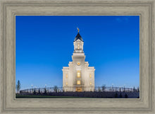 Load image into Gallery viewer, Cedar City Temple Blue Hour
