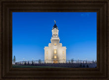 Load image into Gallery viewer, Cedar City Temple Blue Hour
