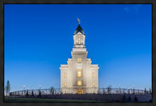 Load image into Gallery viewer, Cedar City Temple Blue Hour
