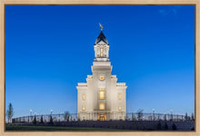 Load image into Gallery viewer, Cedar City Temple Blue Hour
