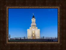 Load image into Gallery viewer, Cedar City Temple Blue Hour
