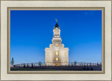 Load image into Gallery viewer, Cedar City Temple Blue Hour

