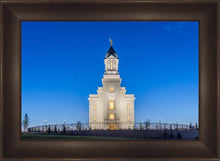Load image into Gallery viewer, Cedar City Temple Blue Hour
