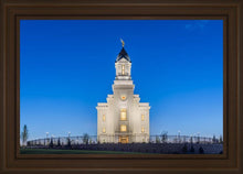 Load image into Gallery viewer, Cedar City Temple Blue Hour

