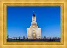 Load image into Gallery viewer, Cedar City Temple Blue Hour
