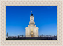 Load image into Gallery viewer, Cedar City Temple Blue Hour

