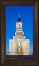 Load image into Gallery viewer, Cedar City Temple Blue Hour
