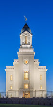 Load image into Gallery viewer, Cedar City Temple Blue Hour
