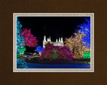Load image into Gallery viewer, Washington DC Temple Colorful Christmas
