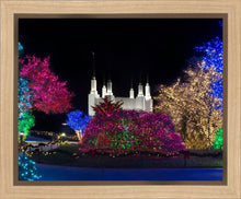 Load image into Gallery viewer, Washington DC Temple Colorful Christmas
