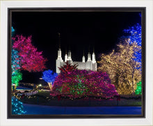 Load image into Gallery viewer, Washington DC Temple Colorful Christmas
