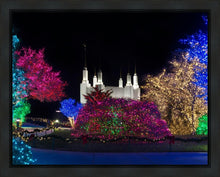 Load image into Gallery viewer, Washington DC Temple Colorful Christmas
