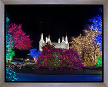 Load image into Gallery viewer, Washington DC Temple Colorful Christmas
