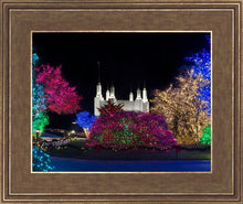 Load image into Gallery viewer, Washington DC Temple Colorful Christmas
