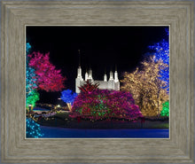 Load image into Gallery viewer, Washington DC Temple Colorful Christmas
