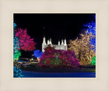 Load image into Gallery viewer, Washington DC Temple Colorful Christmas

