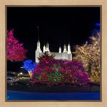 Load image into Gallery viewer, Washington DC Temple Colorful Christmas
