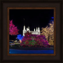 Load image into Gallery viewer, Washington DC Temple Colorful Christmas
