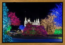 Load image into Gallery viewer, Washington DC Temple Colorful Christmas
