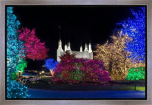 Load image into Gallery viewer, Washington DC Temple Colorful Christmas
