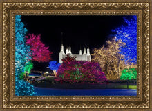 Load image into Gallery viewer, Washington DC Temple Colorful Christmas

