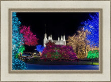 Load image into Gallery viewer, Washington DC Temple Colorful Christmas
