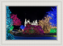 Load image into Gallery viewer, Washington DC Temple Colorful Christmas
