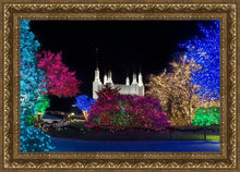 Load image into Gallery viewer, Washington DC Temple Colorful Christmas
