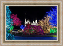 Load image into Gallery viewer, Washington DC Temple Colorful Christmas
