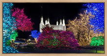 Load image into Gallery viewer, Washington DC Temple Colorful Christmas
