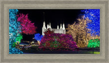 Load image into Gallery viewer, Washington DC Temple Colorful Christmas
