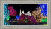 Load image into Gallery viewer, Washington DC Temple Colorful Christmas
